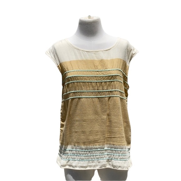 tonle Tops - TONLE Handmade Eco Friendly Woven Tank Shell Top